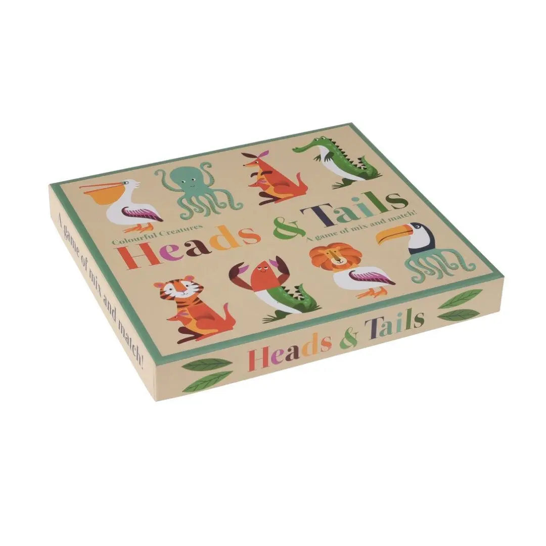 Colourful Creatures Heads And Tails Game