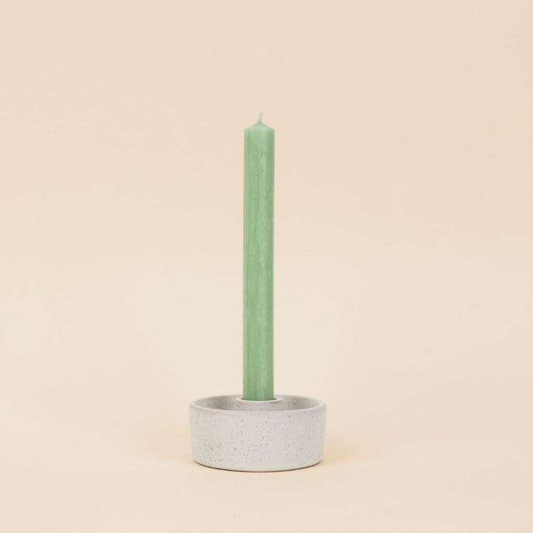 St. Eval Atlantic Green Dinner Candles x 6