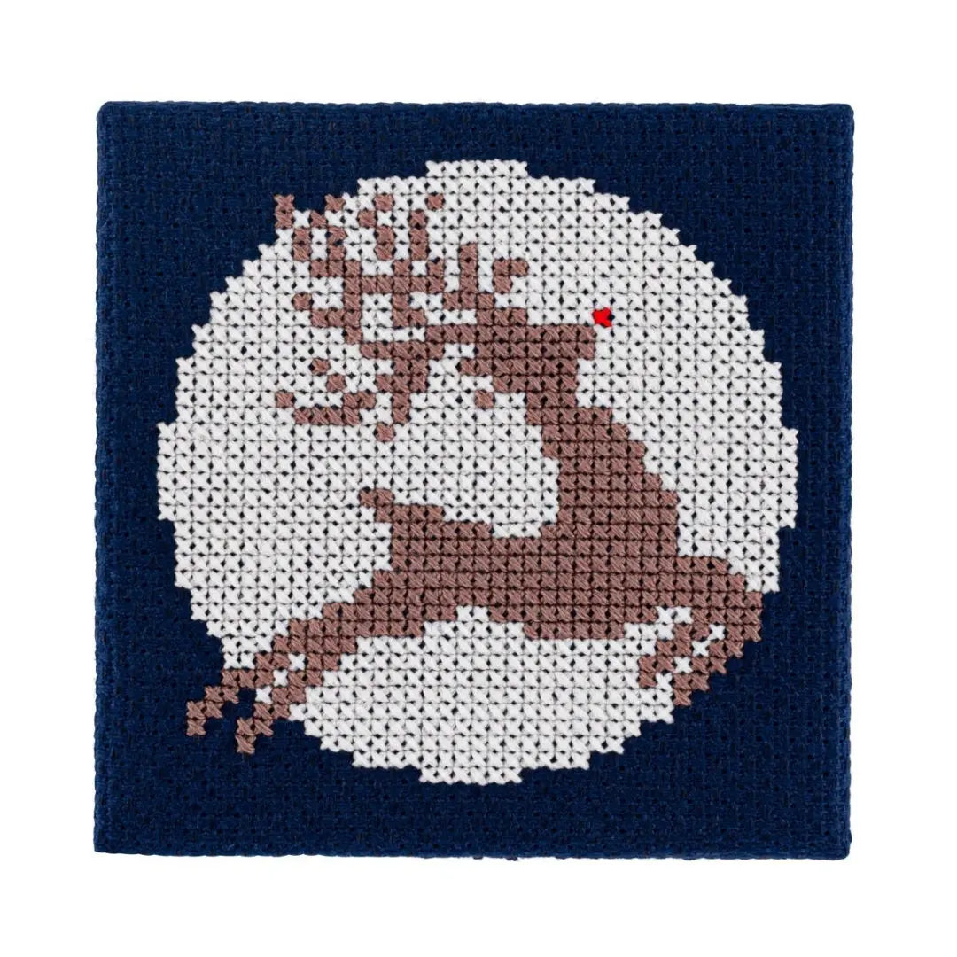 Stitchfinity Cross-Stitch Reindeer