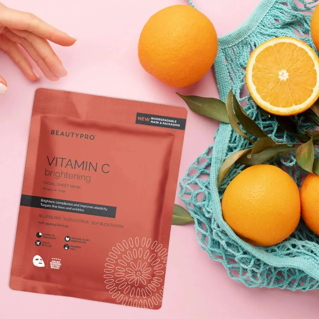 Beauty pro - Vitamin C brightening facial mask