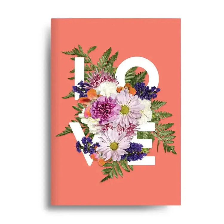Love Notebook Say It With Flowers A5