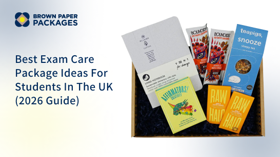 Best Exam Care Package Ideas for Students UK 2026 | Brown Paper Packages