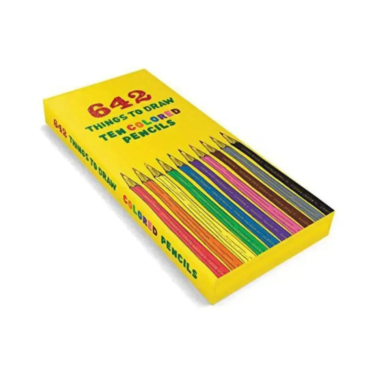 642 Things to Draw Coloured Pencils 
