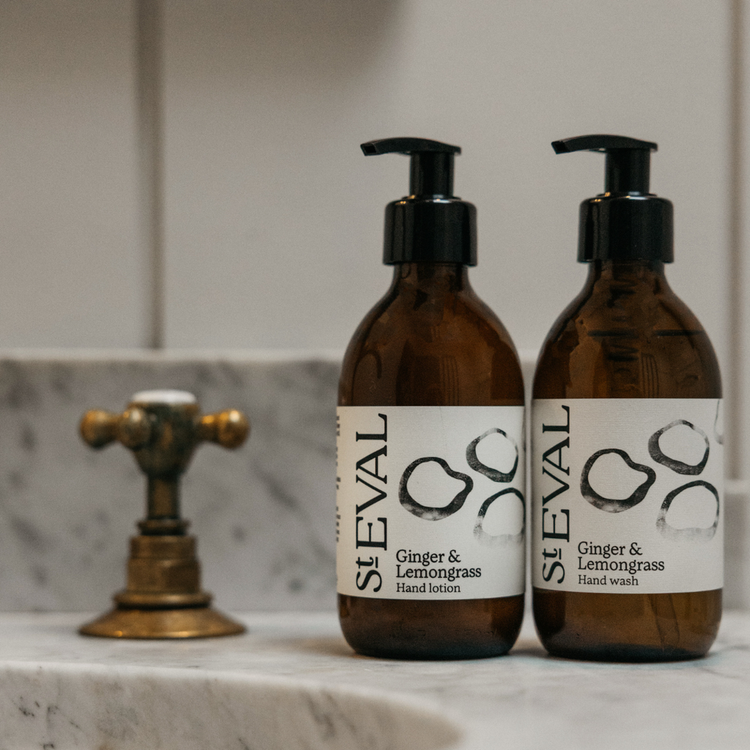 St. Eval Ginger & Lemongrass Hand Lotion & Hand Wash