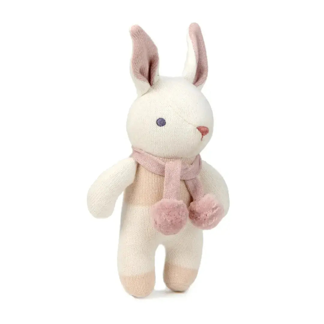 Baby Cream Bunny Rattle 