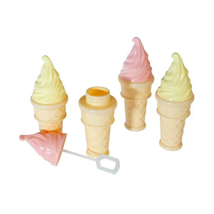 Ice cream cone bubble blowers 