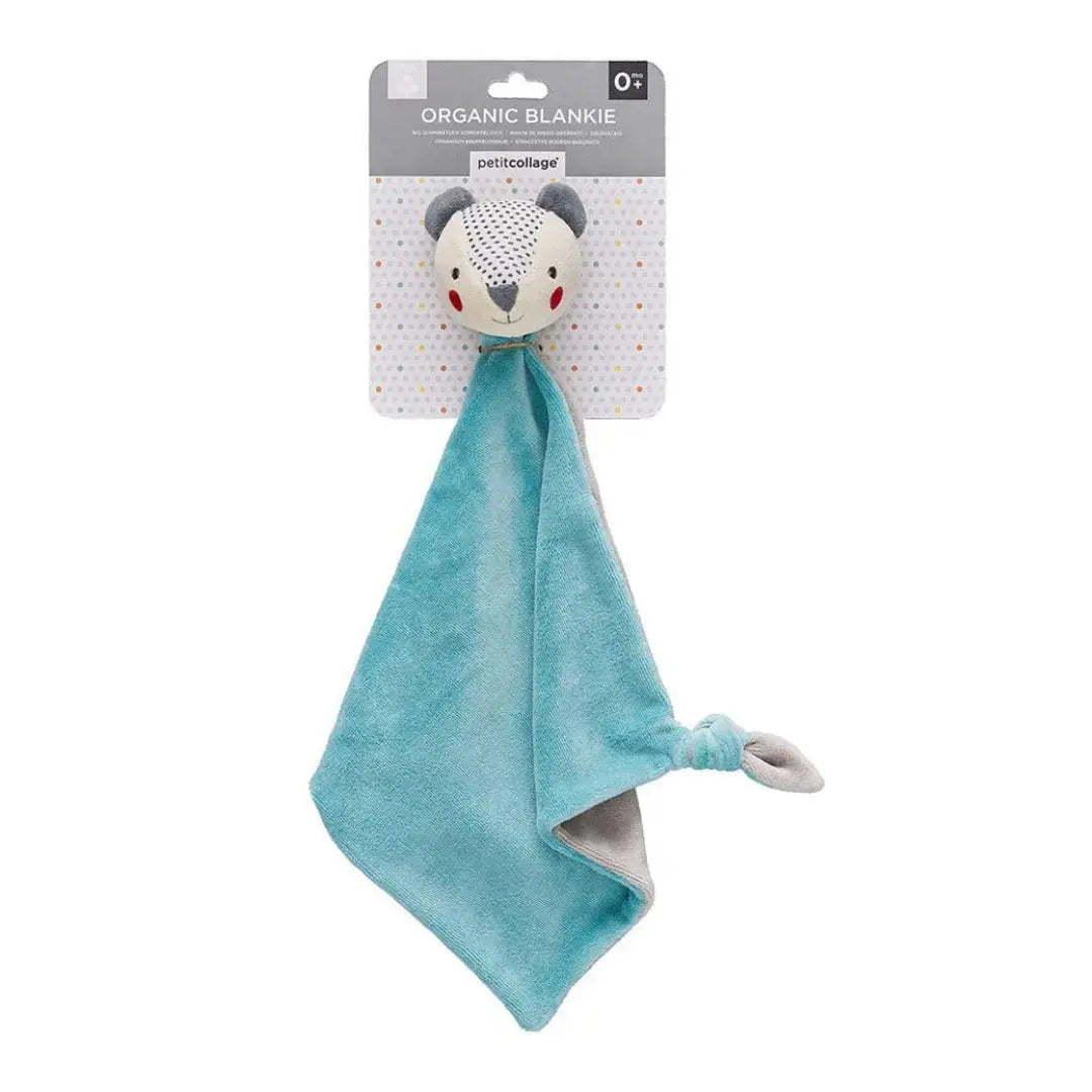 Petit Collage Organic Bear Comfort Blankie 