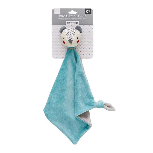 Petit Collage Organic Bear Comfort Blankie 