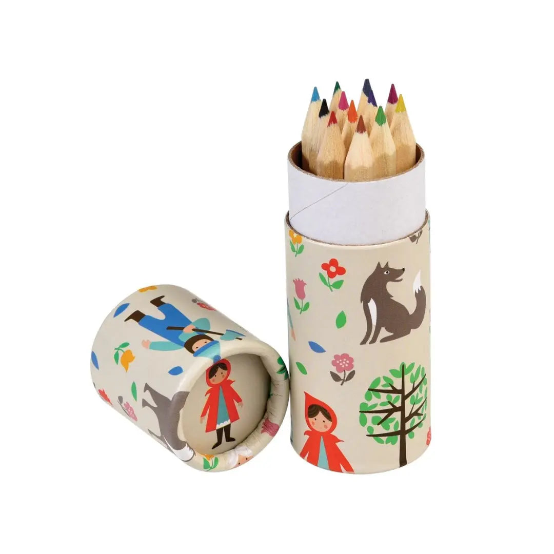 Red Riding Colouring Pencils 