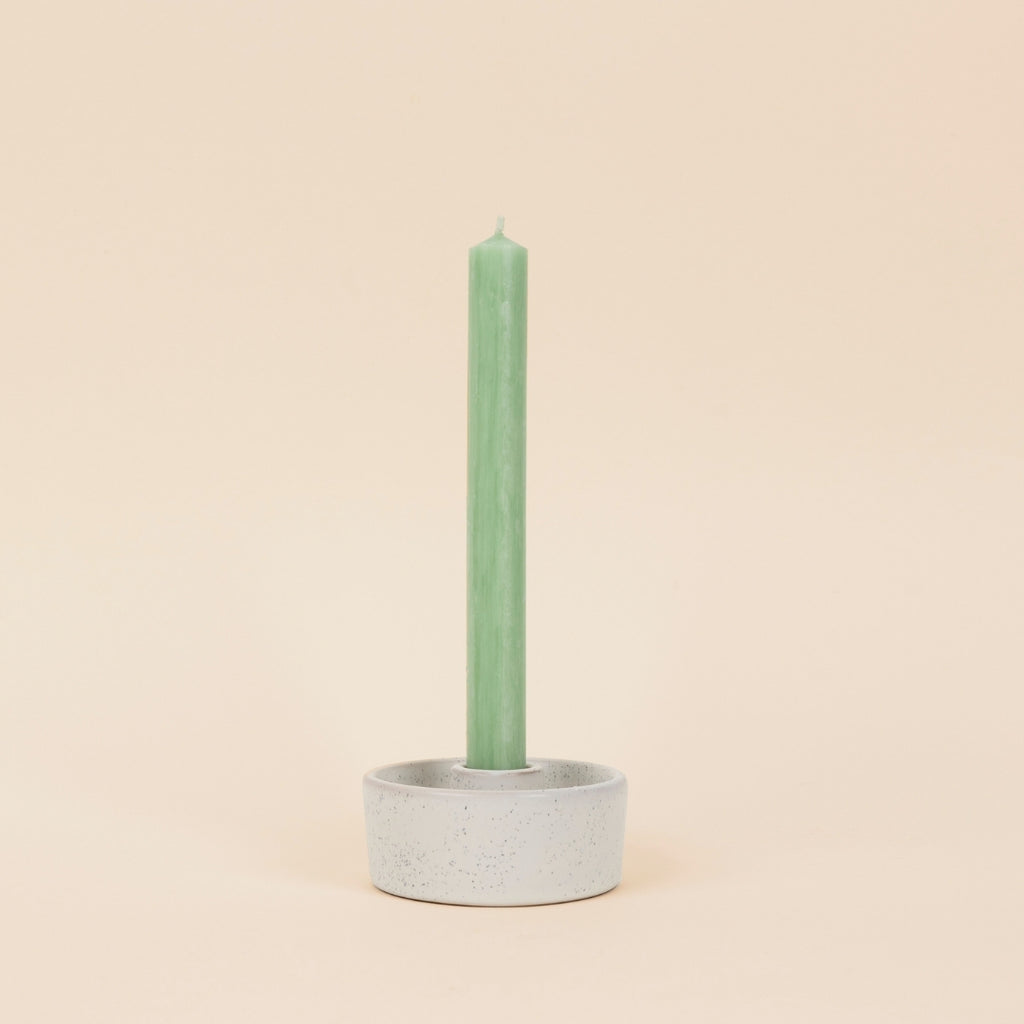 St. Eval Atlantic Green Dinner Candles x 6 