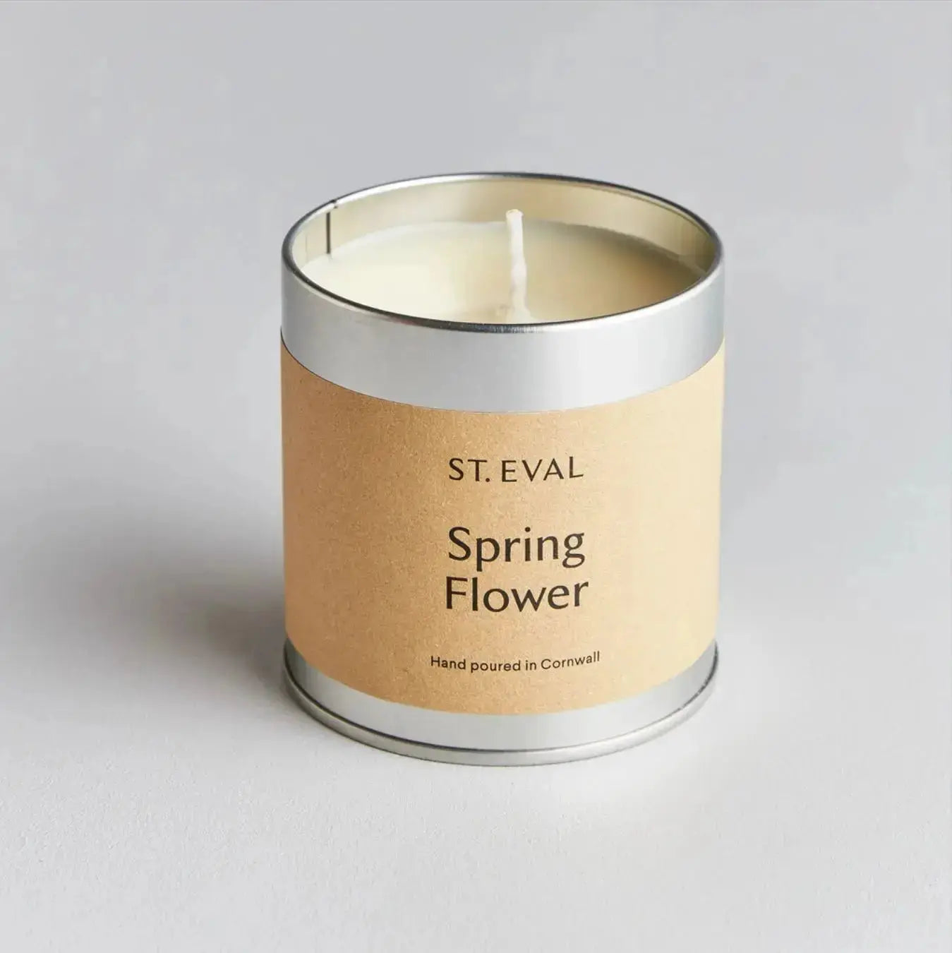 St. Eval Spring Flower Tin Candle 