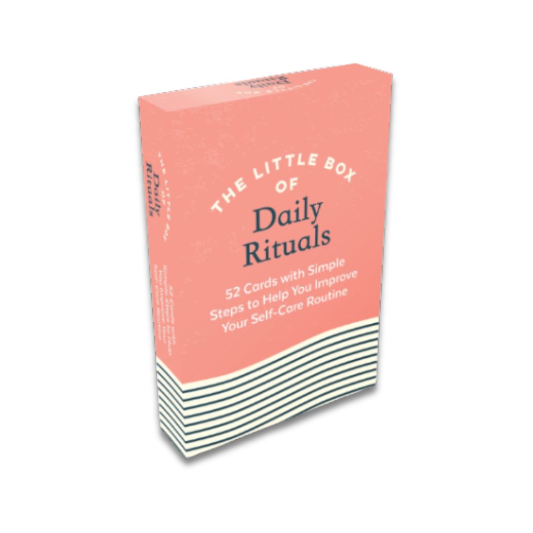 The little box of daily rituals 52 cards with simple steps to help you improve your selfcare routine