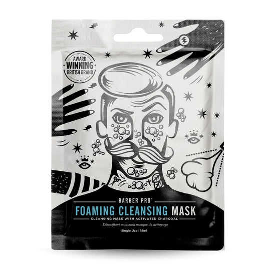 Barber Pro - Men's Foaming Cleansing Mask 