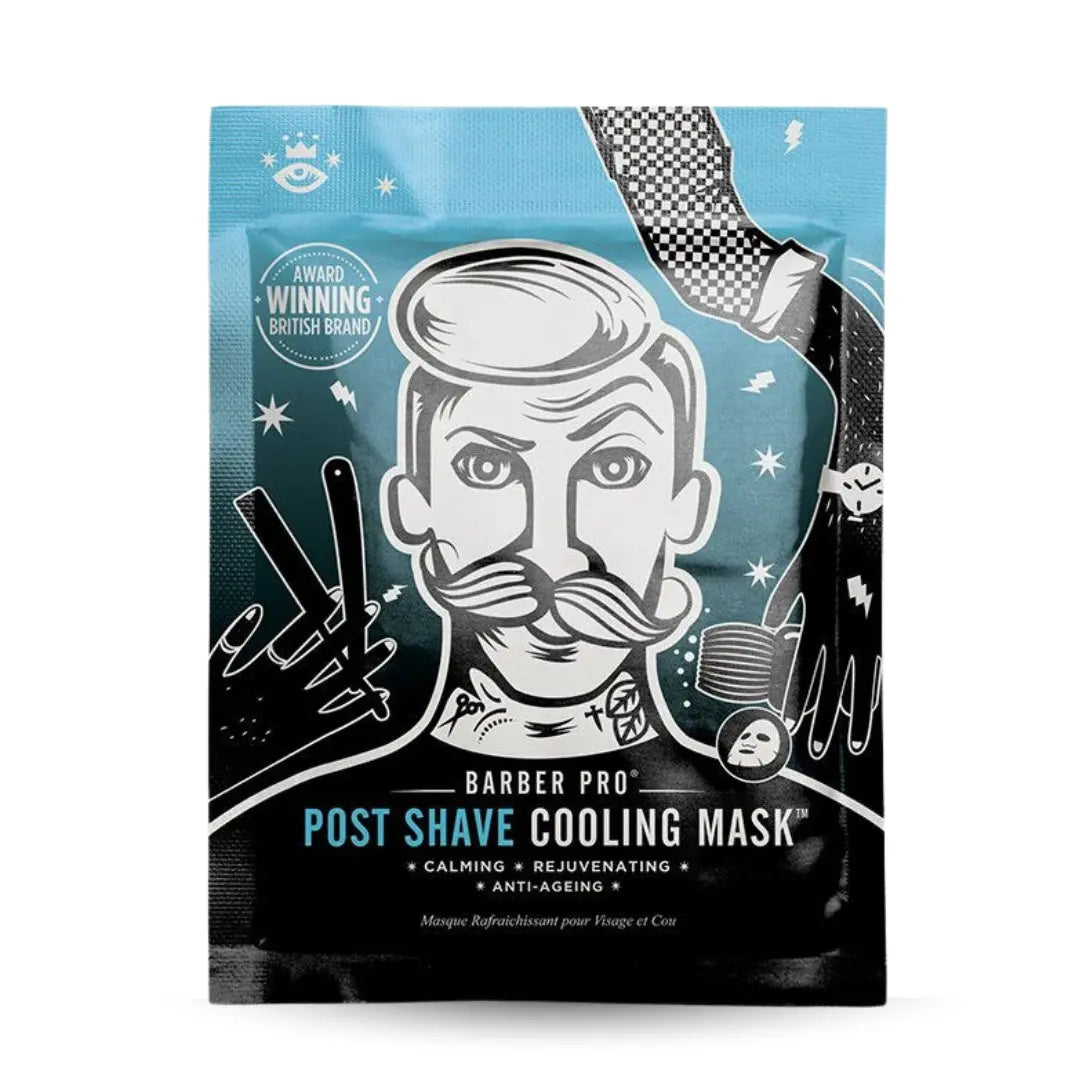 Barber Pro - Men's Post Shave Cooling Mask 