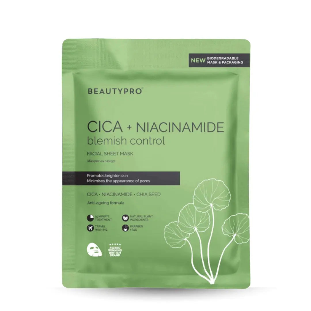 Beauty Pro - CICA Niacinamide Facial Sheet Mask 