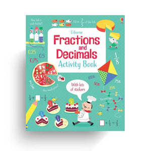Fraction and decimals activity book 