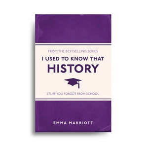 I Used to Know that History 