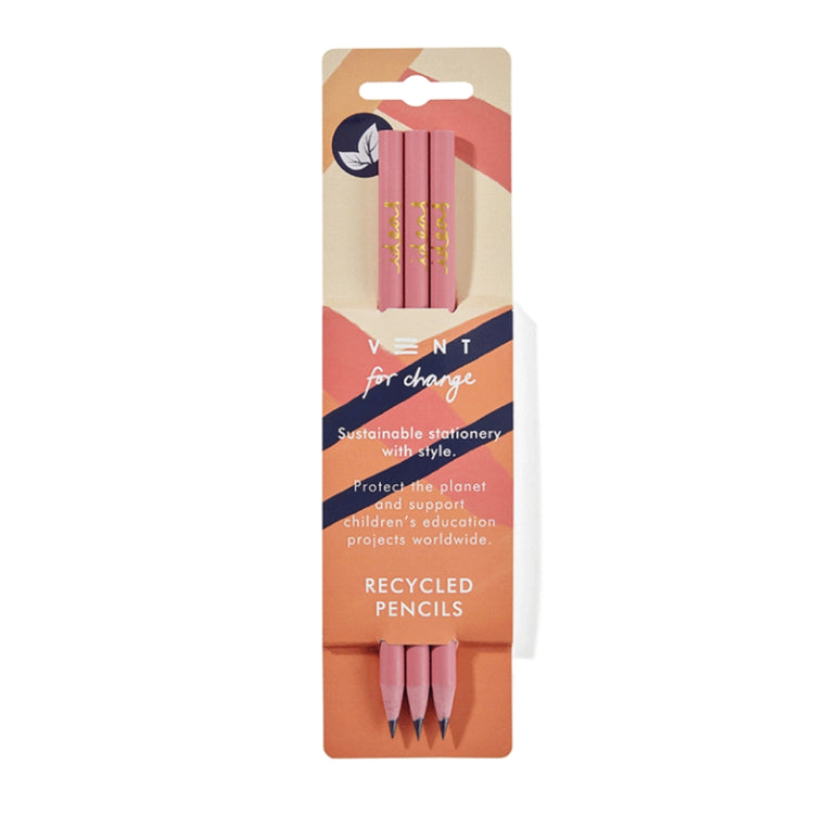 Vent for change - Recycled pencils