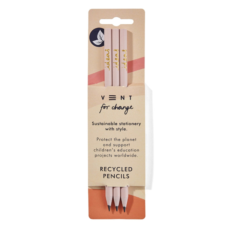 Vent for change - Recycled pencils