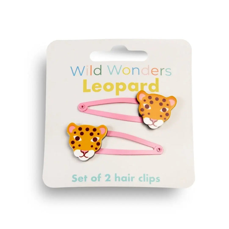 Leopard Hair Clips 