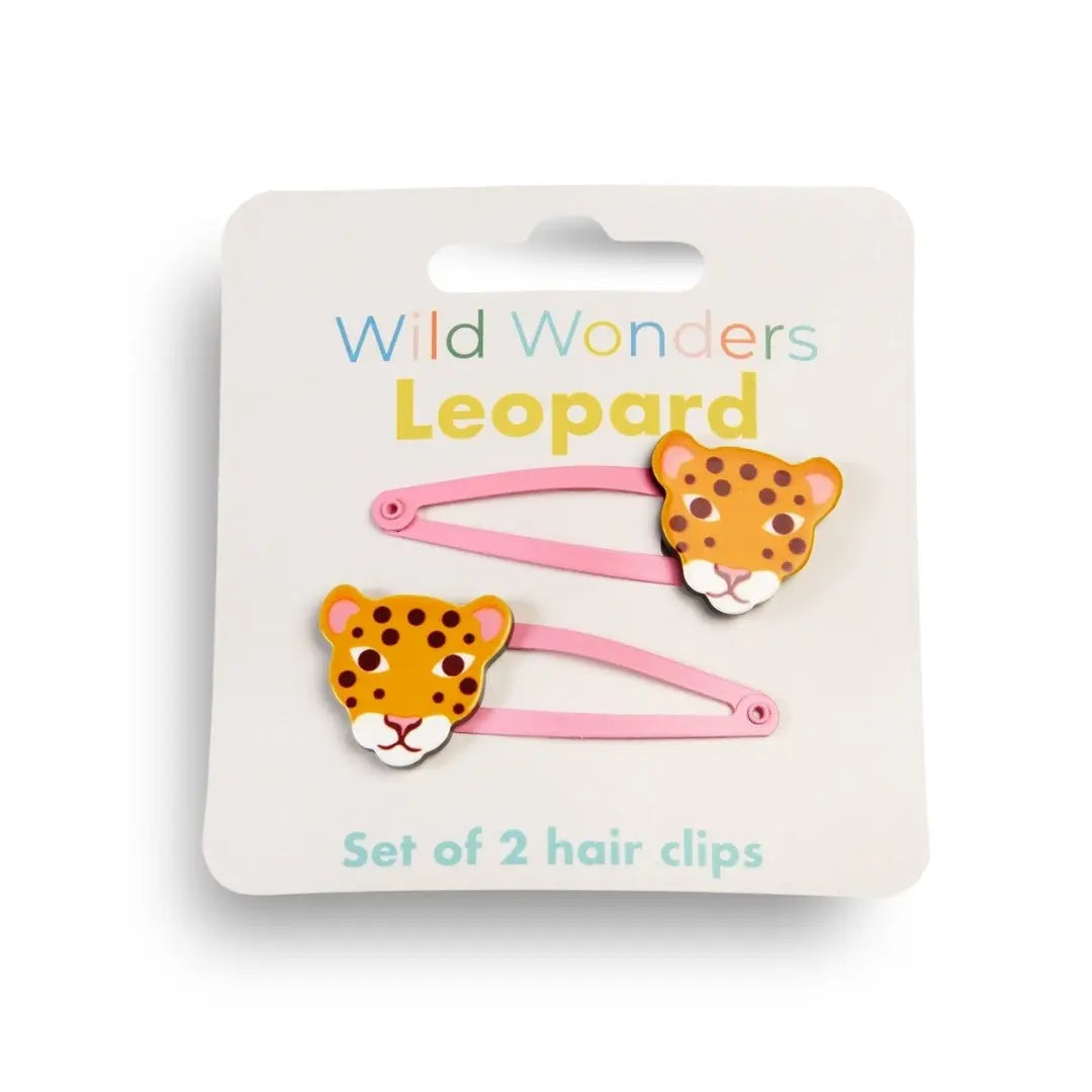 Leopard Hair Clips 