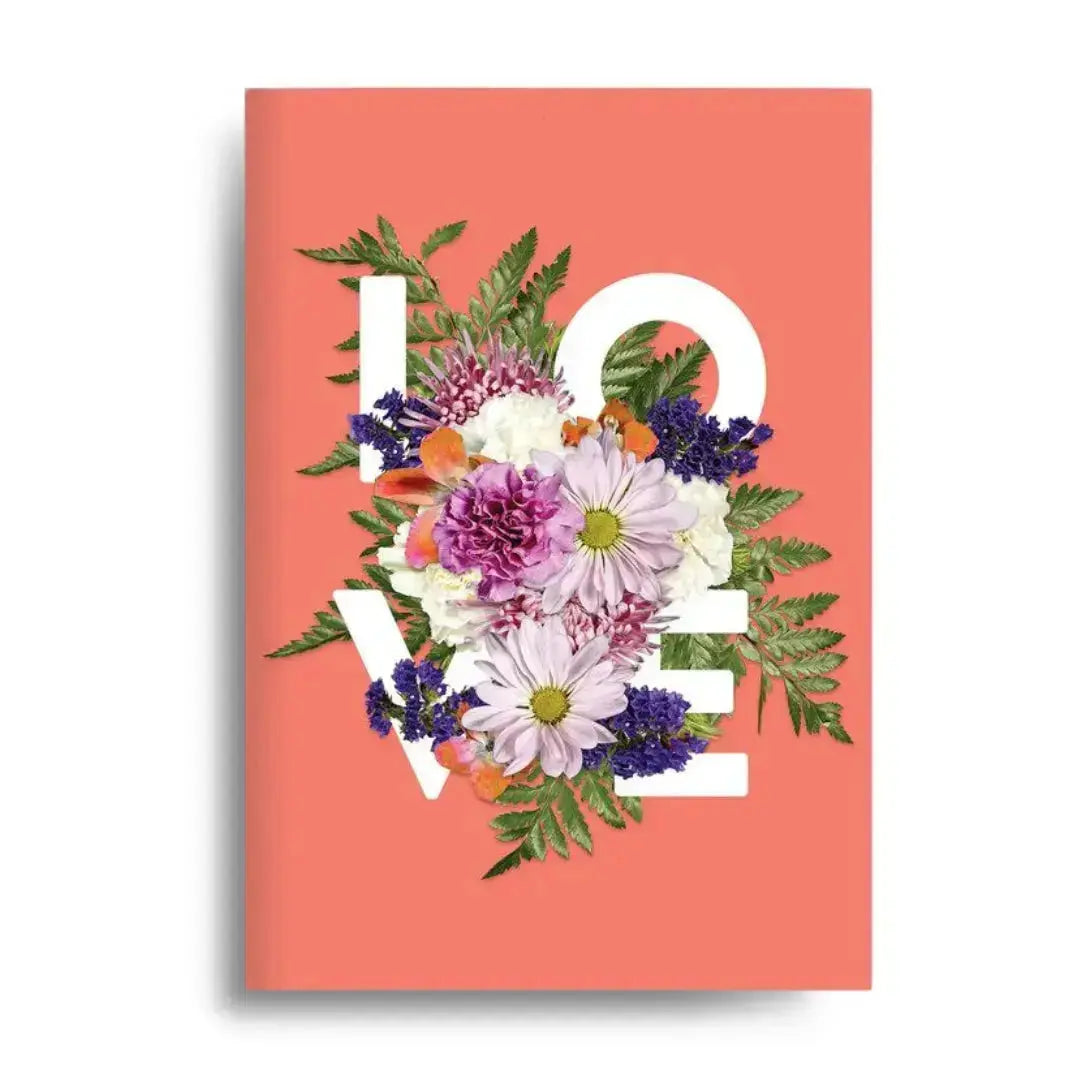 Love Notebook Say It With Flowers A5 