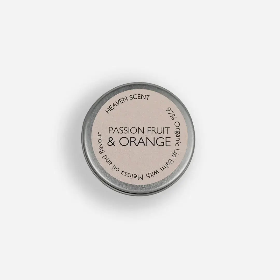 Lip Balm Tin in Passion Fruit and Orange 