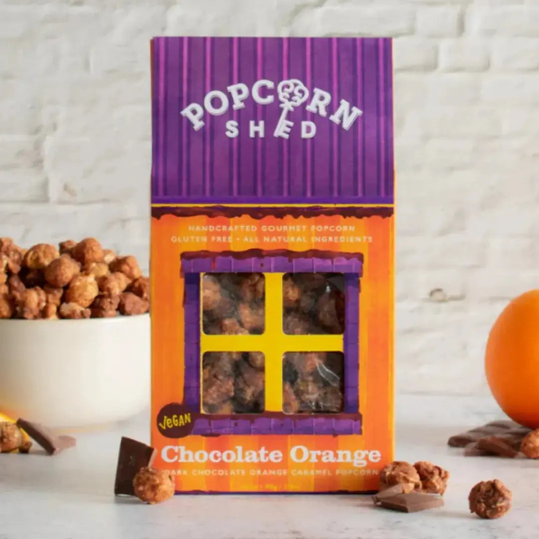 Chocolate Orange Popcorn Shed 