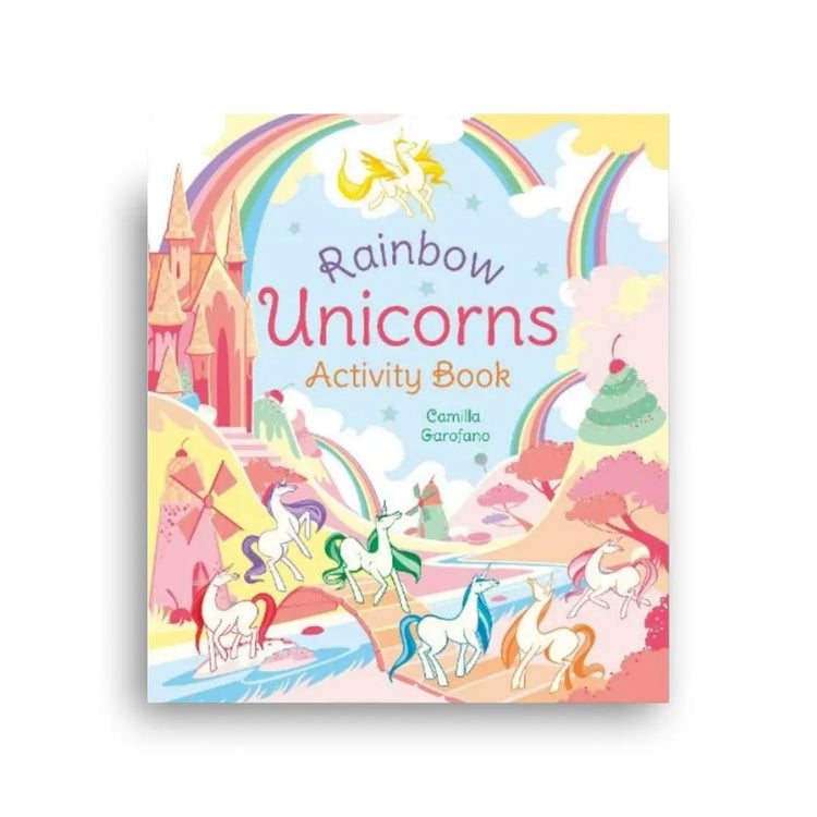 Rainbow Unicorns Activity Book 