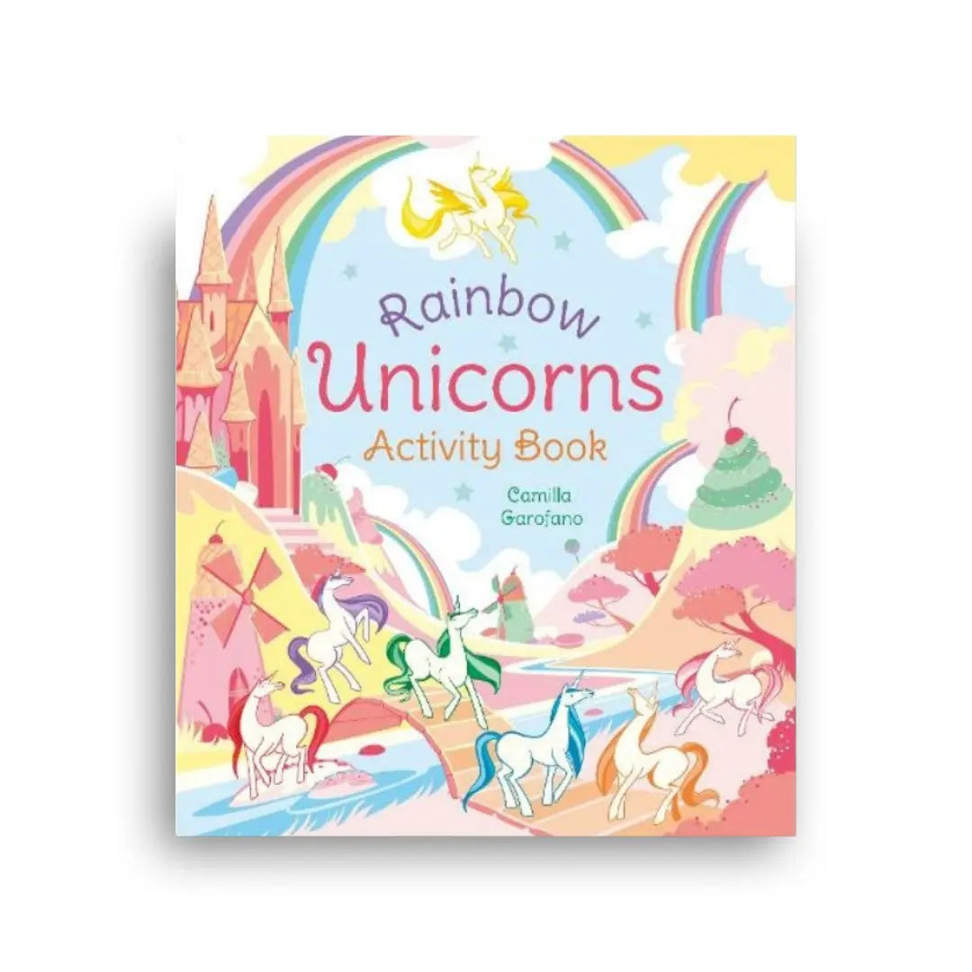 Rainbow Unicorns Activity Book 