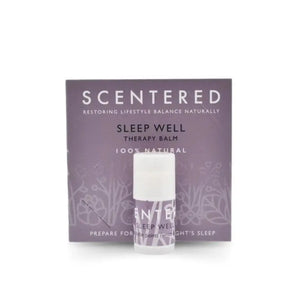 Scentered SLEEP WELL Mini Therapy Balm Booklet 
