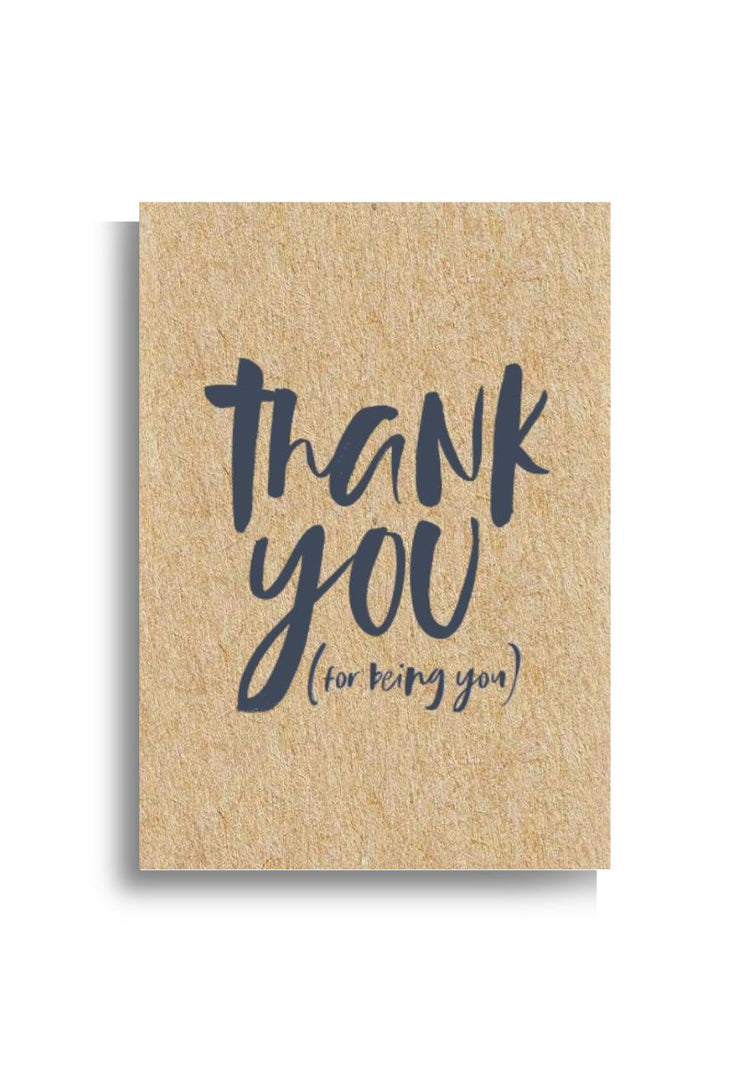 Thank you (for being you)
