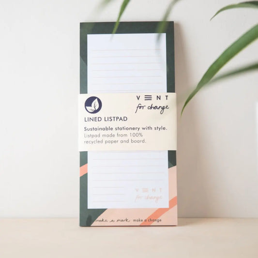 Recycled and Sustainable Listpad 